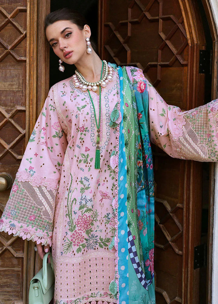 Kalani by Republic Womenswear Embroidered Lawn Suits Unstitched 3 Piece RW25KL RP-D5A Meher - Summer Collection