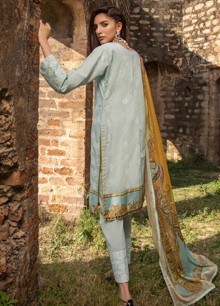 Kalyan by ZS Textiles Embroidered Chikankari Suits Unstitched 3 Piece ZS21KC-3 ZS-06 - Summer Collection