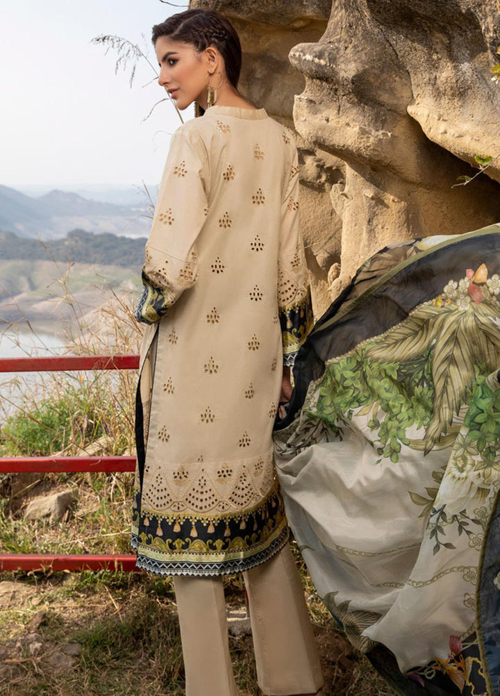 Kalyan by ZS Textiles Embroidered Chikankari Suits Unstitched 3 Piece ZS21KC-3 ZS-07 - Summer Collection