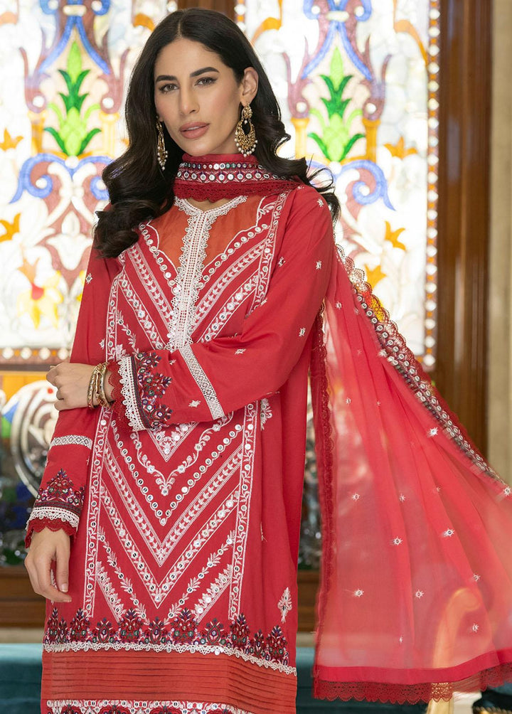 Kalyan By ZS Textiles Embroidered Lawn Suits Unstitched 3 Piece ZS23KE D-02 - Eid Collection