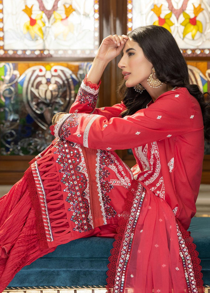 Kalyan By ZS Textiles Embroidered Lawn Suits Unstitched 3 Piece ZS23KE D-02 - Eid Collection