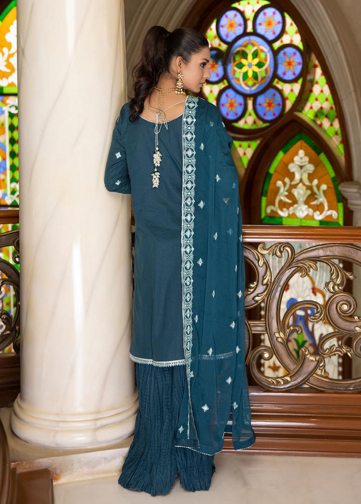 Kalyan By ZS Textiles Embroidered Lawn Suits Unstitched 3 Piece ZS23KE D-07 - Eid Collection