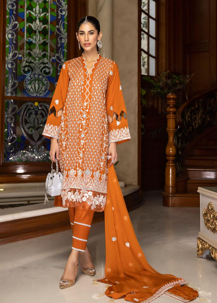 Kalyan By ZS Textiles Embroidered Lawn Suits Unstitched 3 Piece ZS23KE D-10 - Eid Collection
