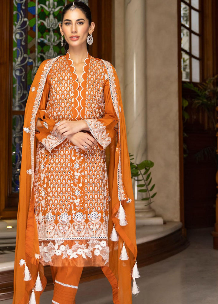 Kalyan By ZS Textiles Embroidered Lawn Suits Unstitched 3 Piece ZS23KE D-10 - Eid Collection
