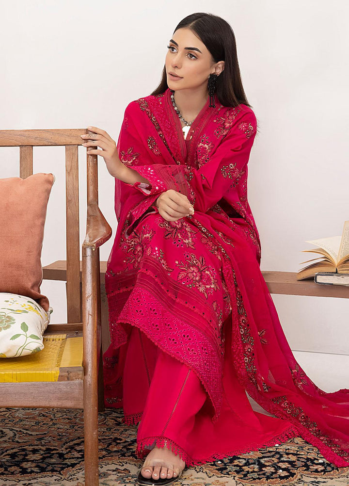 Kastoori By Awwal Embroidered Viscose Suits Unstitched 3 Piece AW23K-2 D-10 Dolcet - Winter Collection
