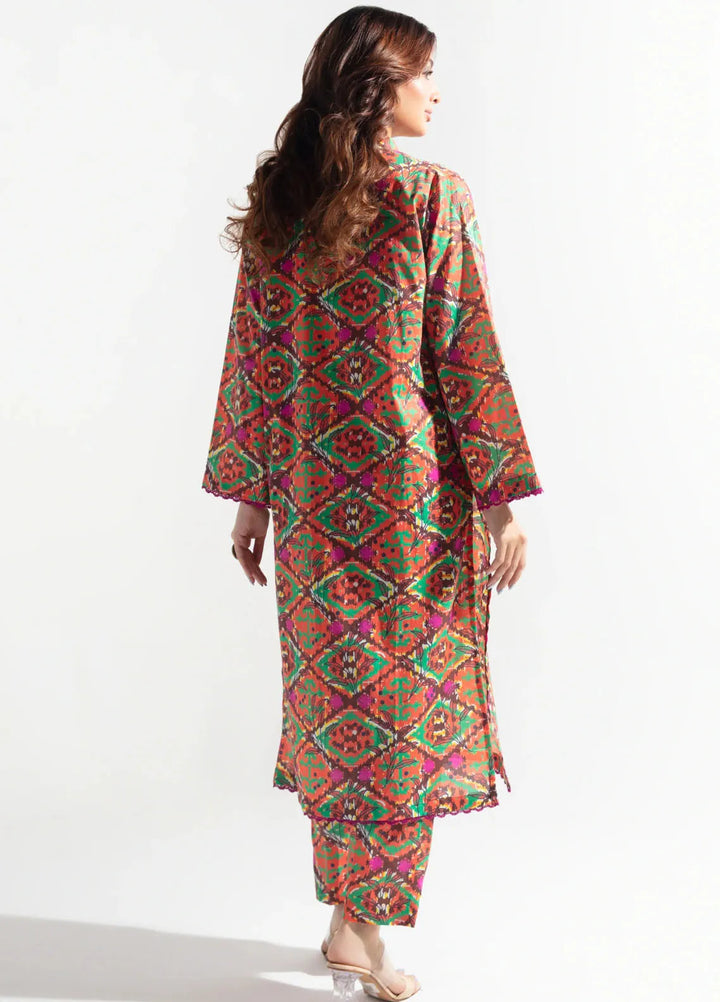 Kesori Pret Casual Cambric 2 Piece Suit Aura