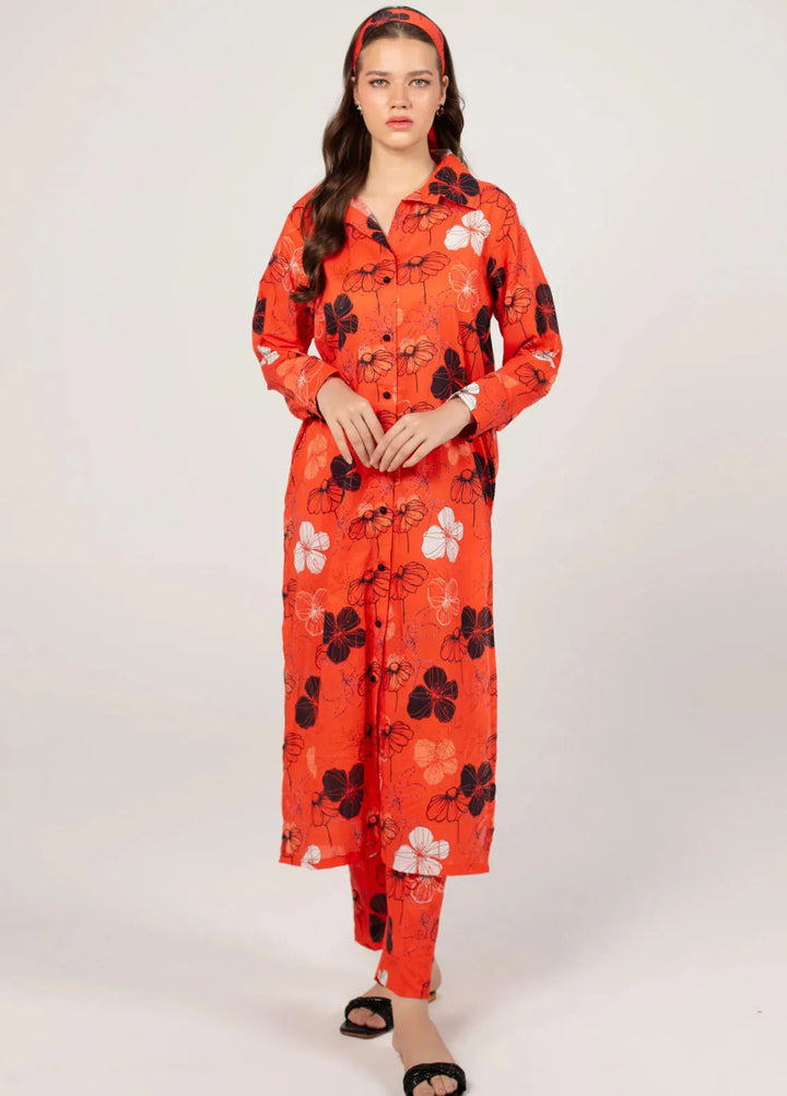 Kesori Pret Casual Cambric 2 Piece Suit Ress