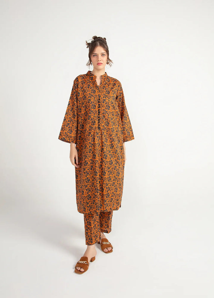 Kesori Pret Printed Cambric 2 Piece Suit Mirin