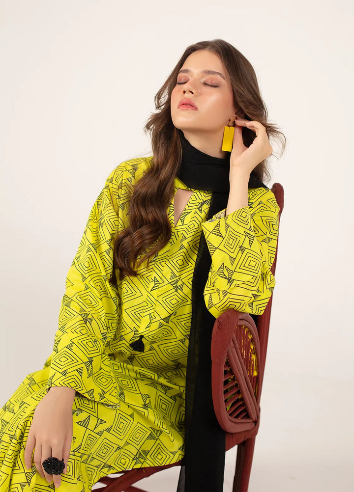 Kesori Pret Printed Cambric 3 Piece Suit Yuna