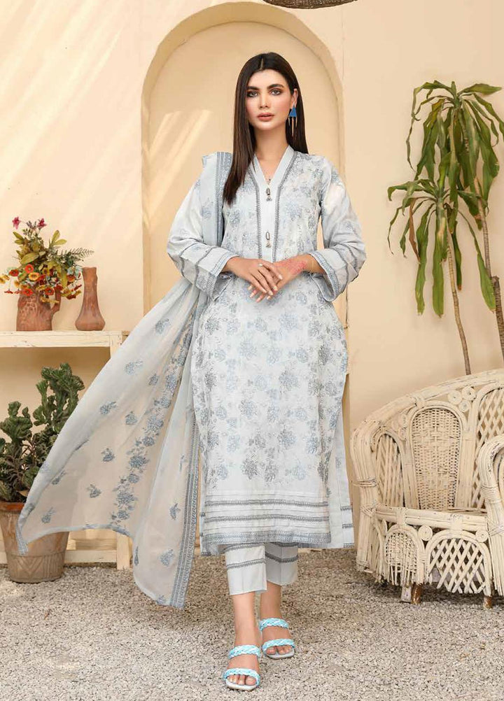 Khoobsurat By Aalaya Embroidered Lawn Suits Unstitched 3 Piece ALY22KB KA-01 - Summer Collection