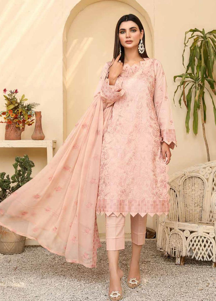 Khoobsurat By Aalaya Embroidered Lawn Suits Unstitched 3 Piece ALY22KB KA-02 - Summer Collection