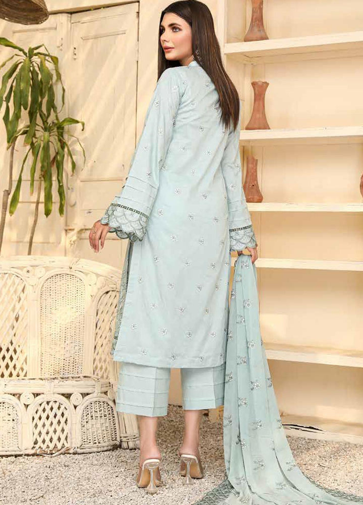 Khoobsurat By Aalaya Embroidered Lawn Suits Unstitched 3 Piece ALY22KB KA-05 - Summer Collection