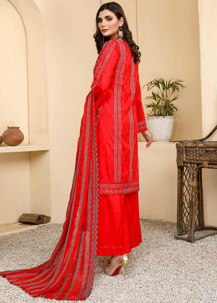 Khoobsurat By Aalaya Embroidered Lawn Suits Unstitched 3 Piece ALY22KB KA-07 - Summer Collection