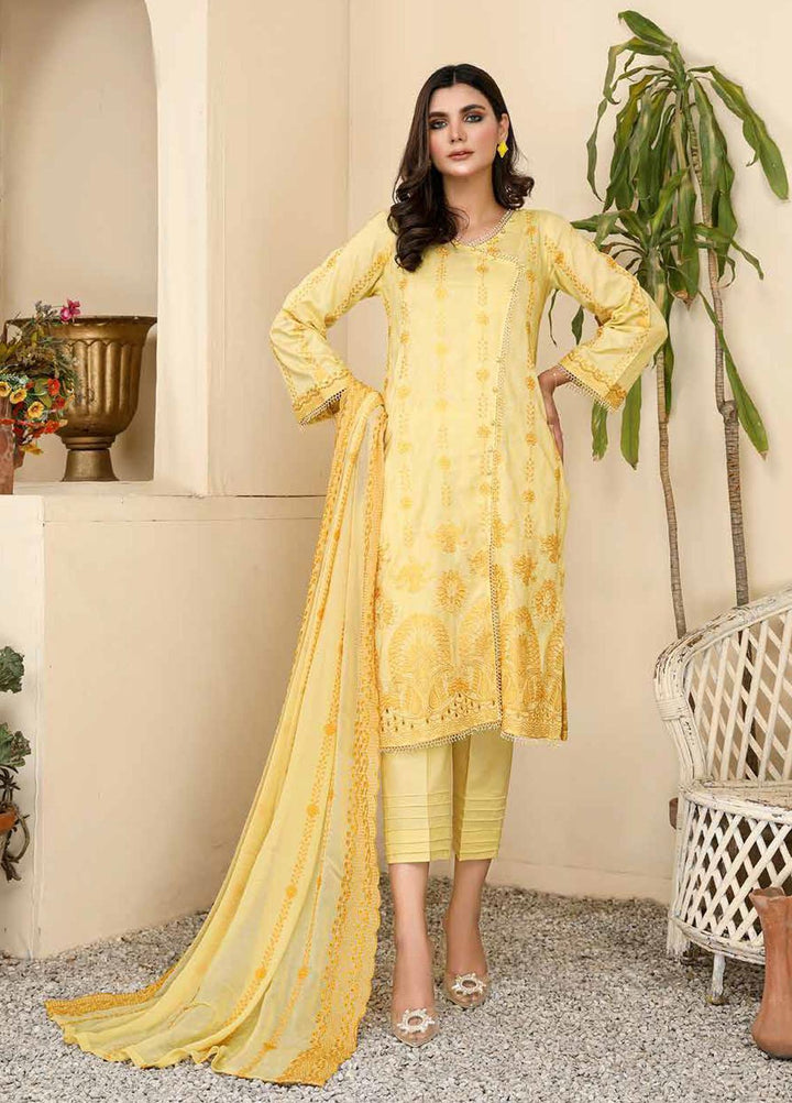 Khoobsurat By Aalaya Embroidered Lawn Suits Unstitched 3 Piece ALY22KB KA-09 - Summer Collection