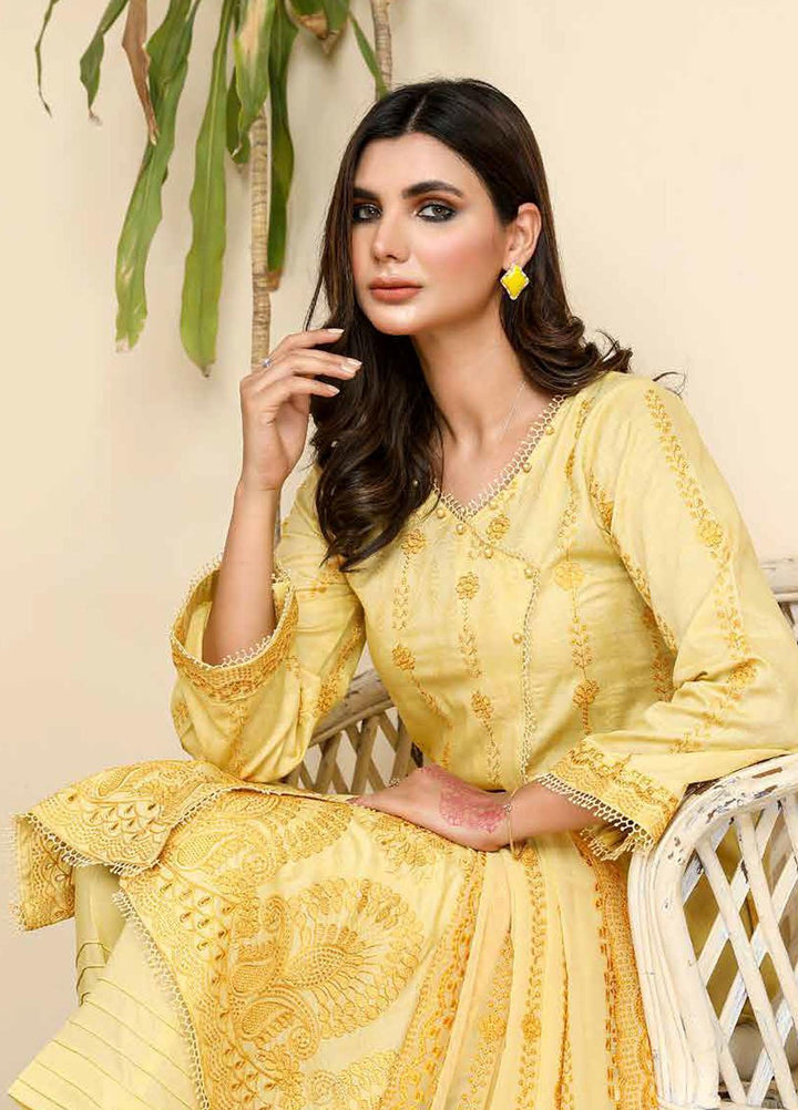 Khoobsurat By Aalaya Embroidered Lawn Suits Unstitched 3 Piece ALY22KB KA-09 - Summer Collection