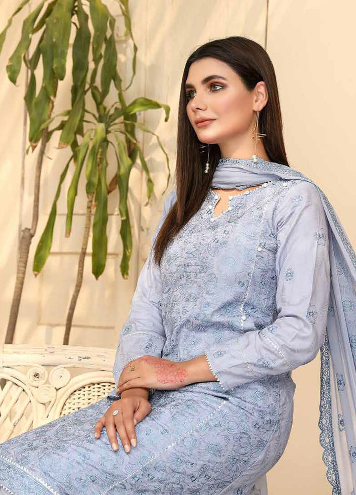 Khoobsurat By Aalaya Embroidered Lawn Suits Unstitched 3 Piece ALY22KB KA-10 - Summer Collection