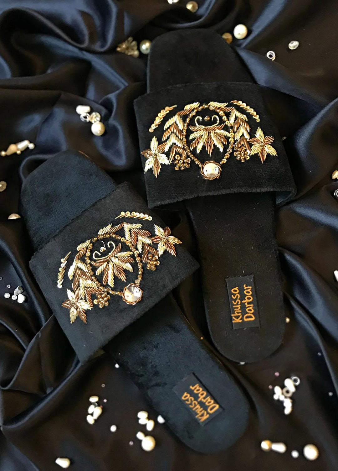 Khussa Darbar Festive Style Velvet  Khussa Halwa