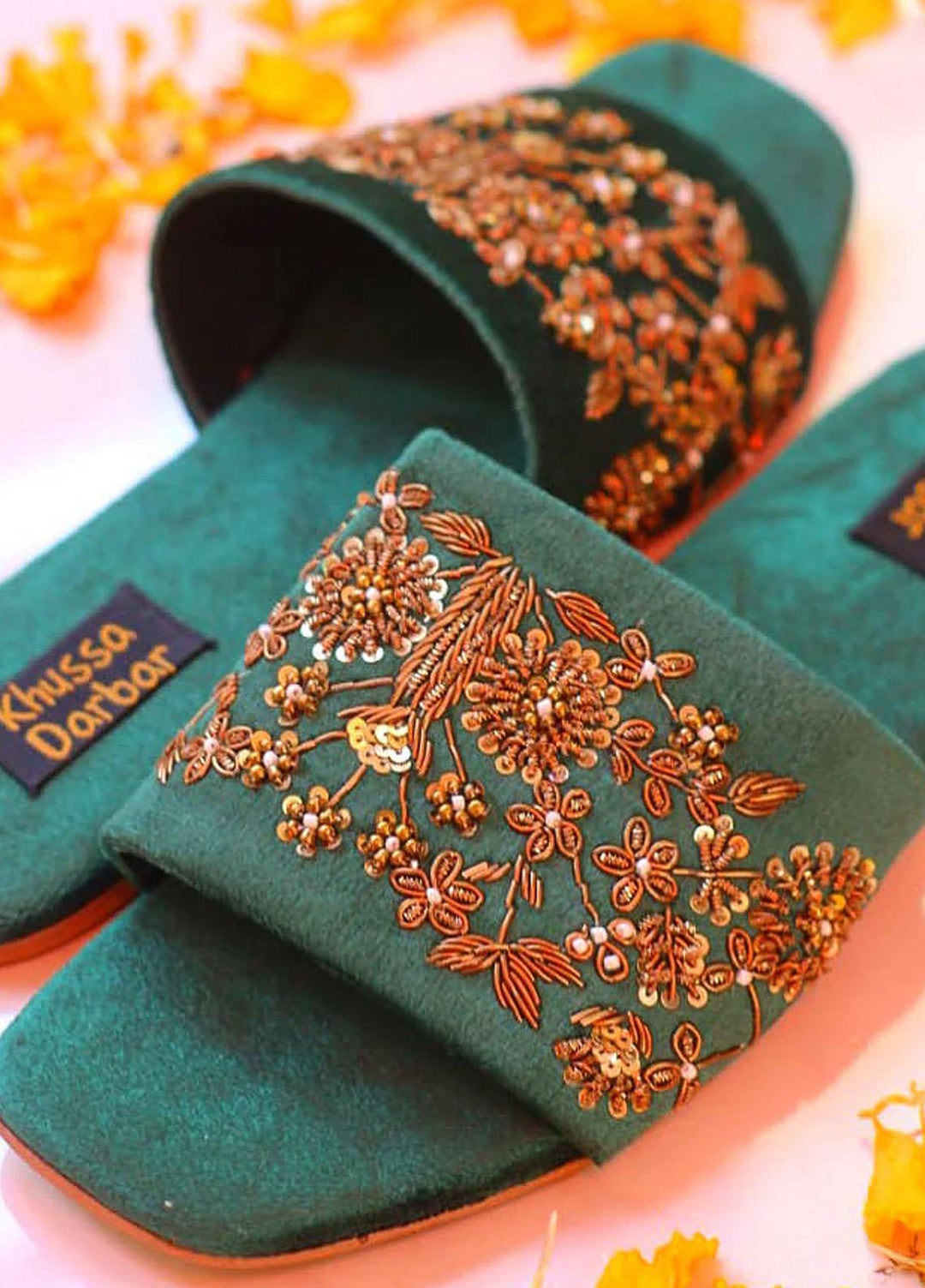 Khussa Darbar Festive Style Velvet  Khussa Meetha Paan