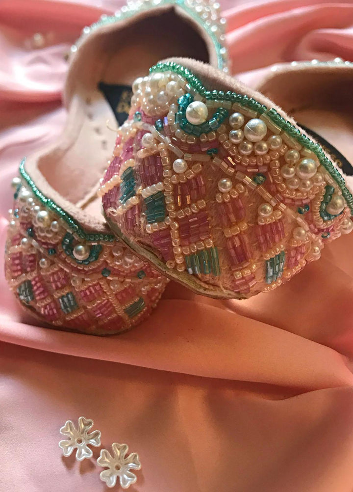 Khussa Darbar Festive Style Velvet  Khussa Rasgulla