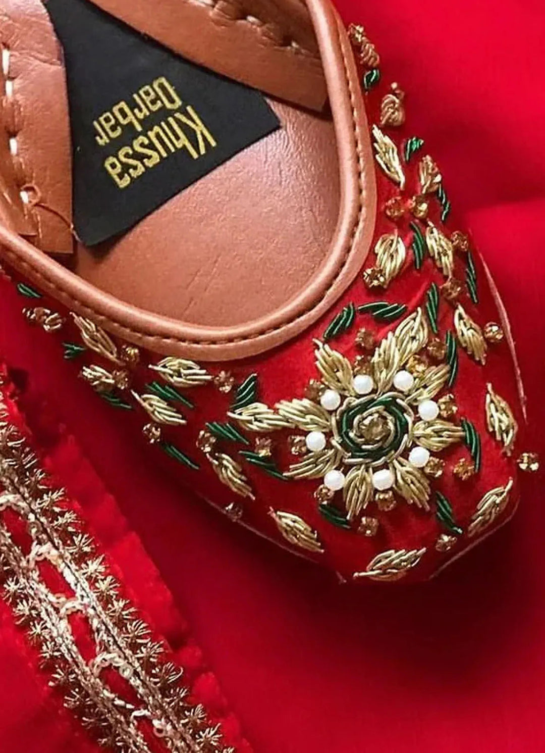 Khussa Darbar Festive Style Khussa Uroosa