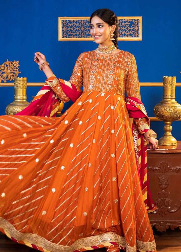 Khuwab by Kazma Pret Embroidered Chiffon 3 Piece Suit Phiswas