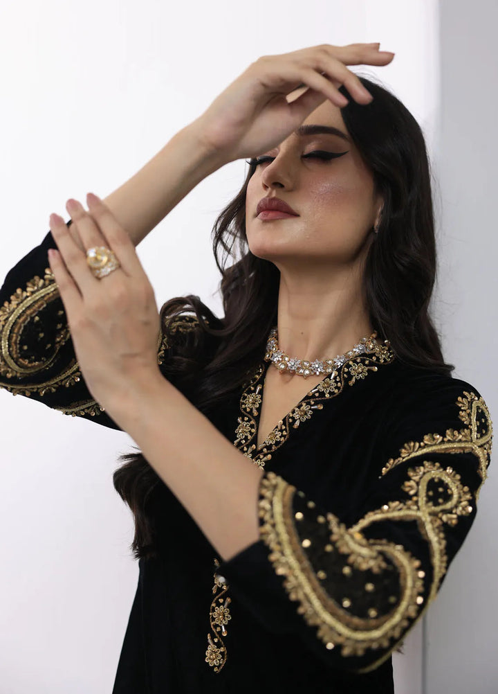 Khuwab by Kazma Pret Embroidered Velvet 3 Piece Suit Velvet Majesty