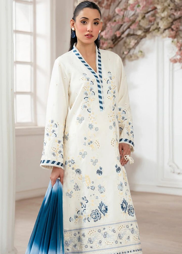 Kiana by Imrozia Pret Embroidered Lawn 3 Piece Suit SP-78