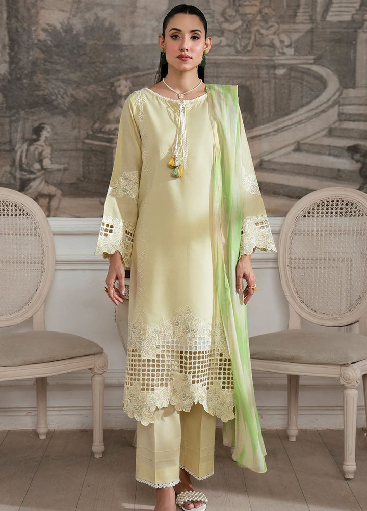 Kiana by Imrozia Pret Embroidered Lawn 3 Piece Suit SP-82
