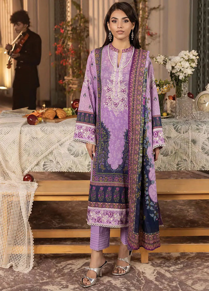 Komal by Lakhany Printed Lawn Suit Unstitched 3 Piece LSM25K LG-RL-0179 - Summer Collection