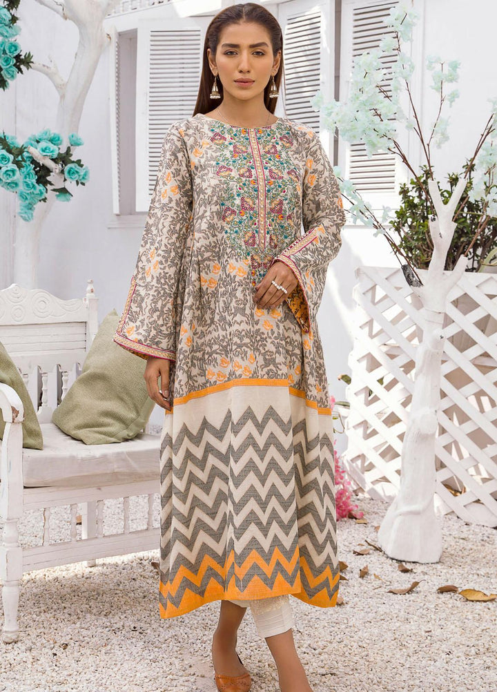 Kross Kulture Luxury Pret Embroidered Jacquard Shirt KB-21221 Digital Print