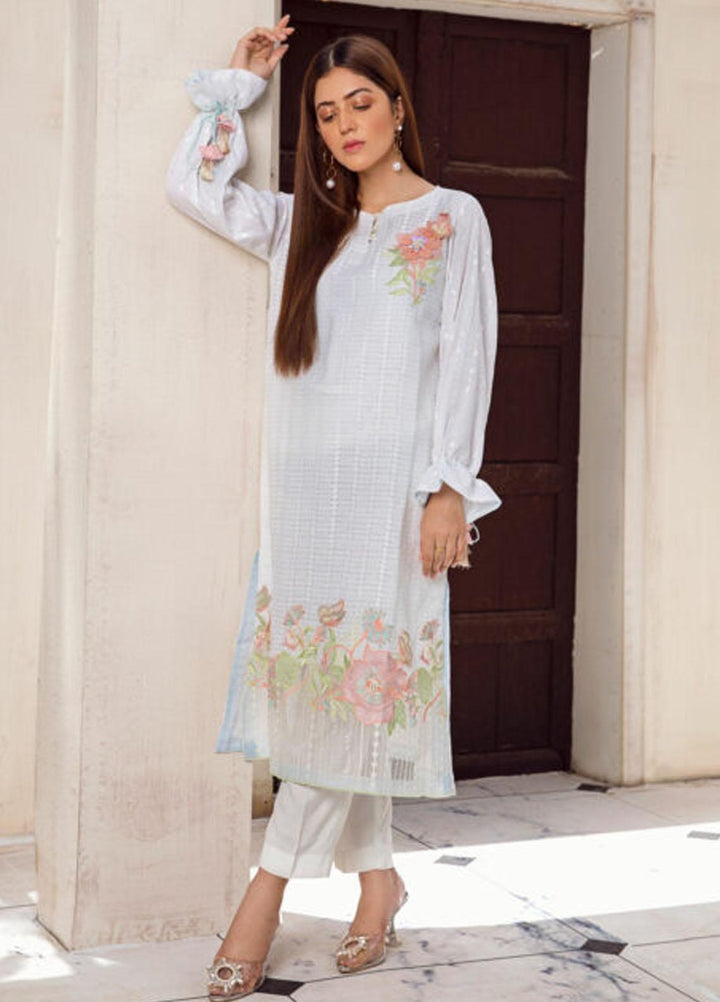 Kross Kulture Luxury Pret  Chicken Shirt KX-21271 White