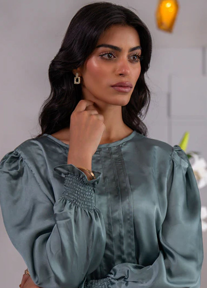 Kross Kulture Pret Plain Silk 1 Piece 0001220-MOG