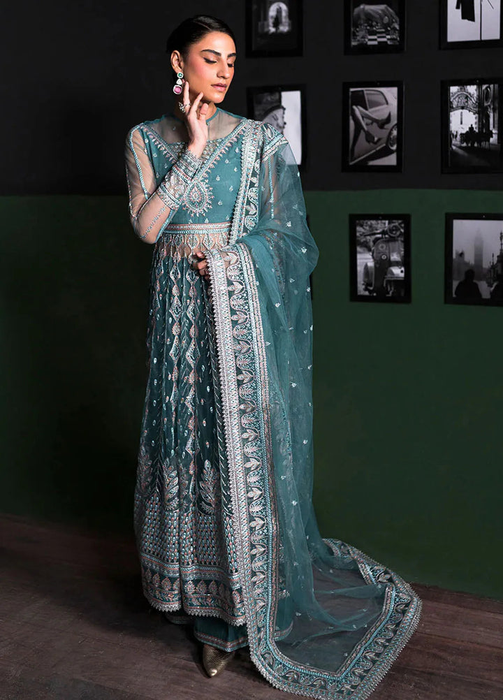 La Regina by Seraph Embroidered Net Suits Unstitched 3 Piece SPH24LR Raizel - Festive Collection