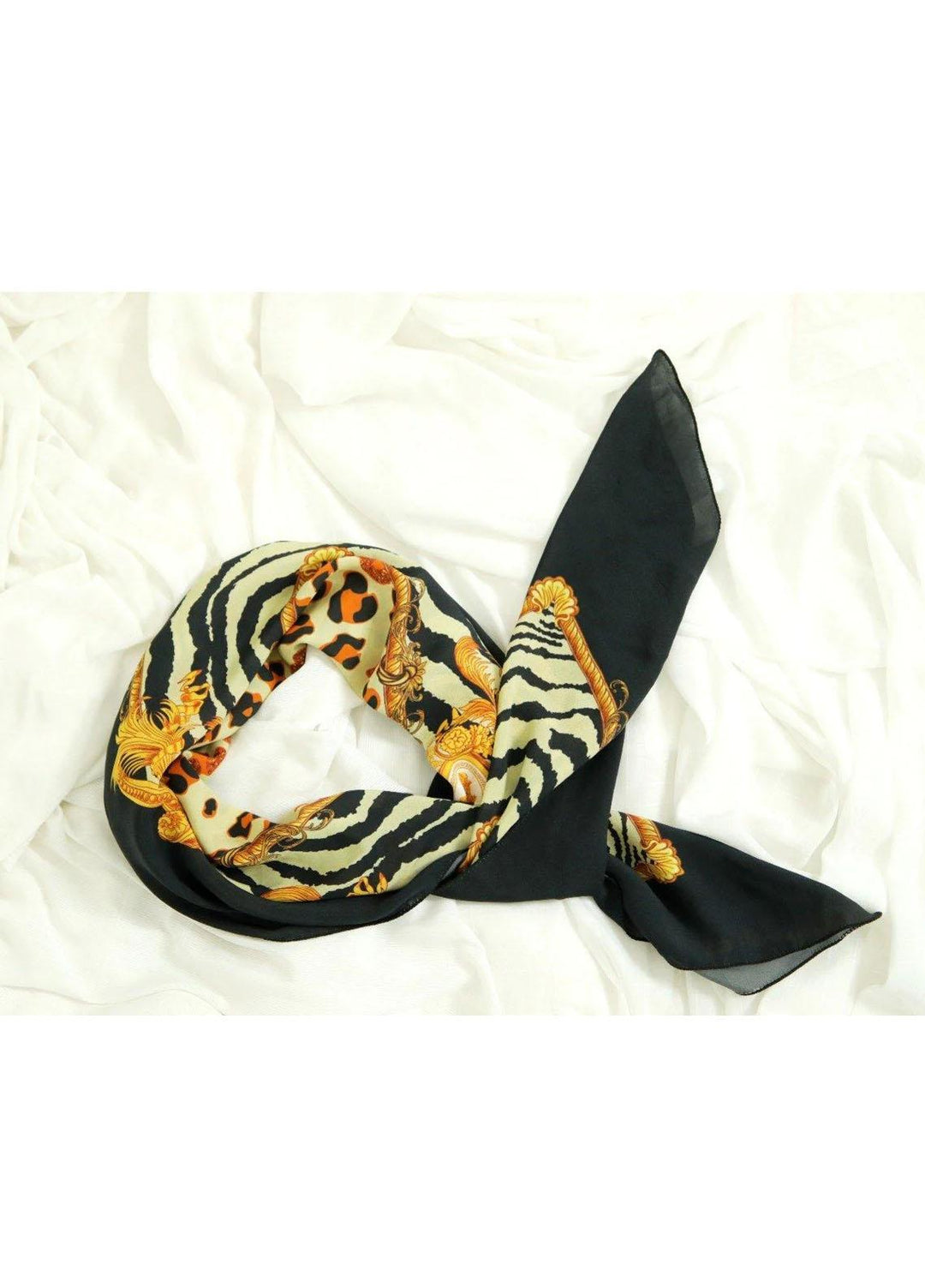 La Rosaa Silk Scarf Jaguar Classic - Silk Scarves