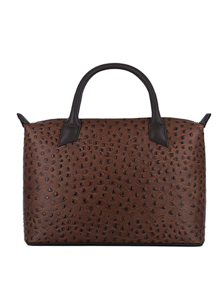 Lafanzo Leather Hand Bag zk04 Sable Brown