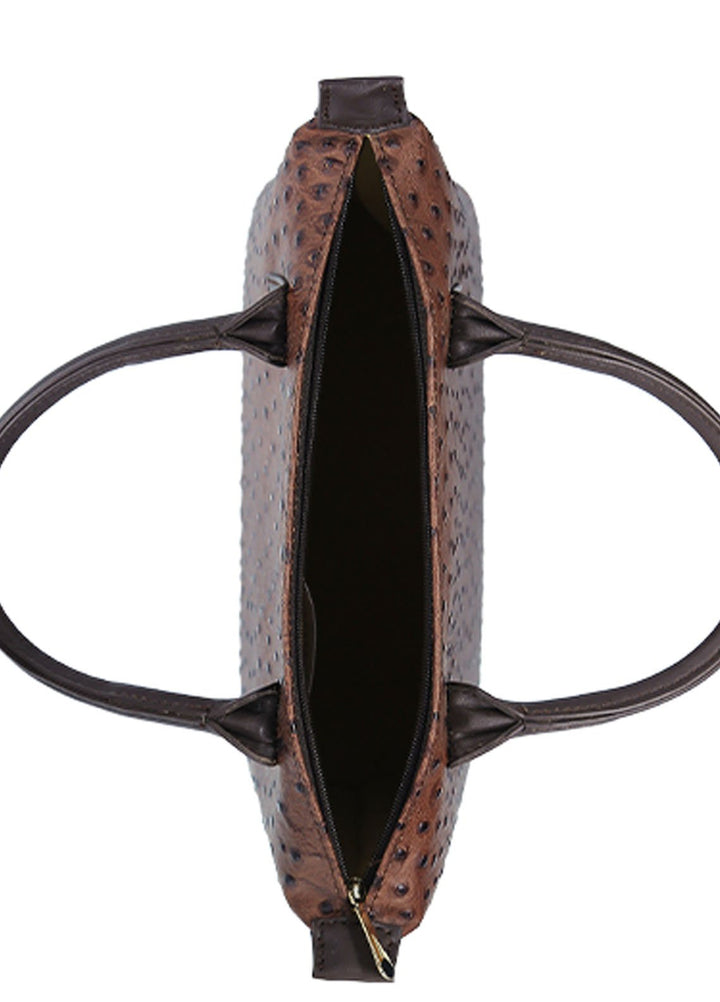 Lafanzo Leather Hand Bag zk04 Sable Brown