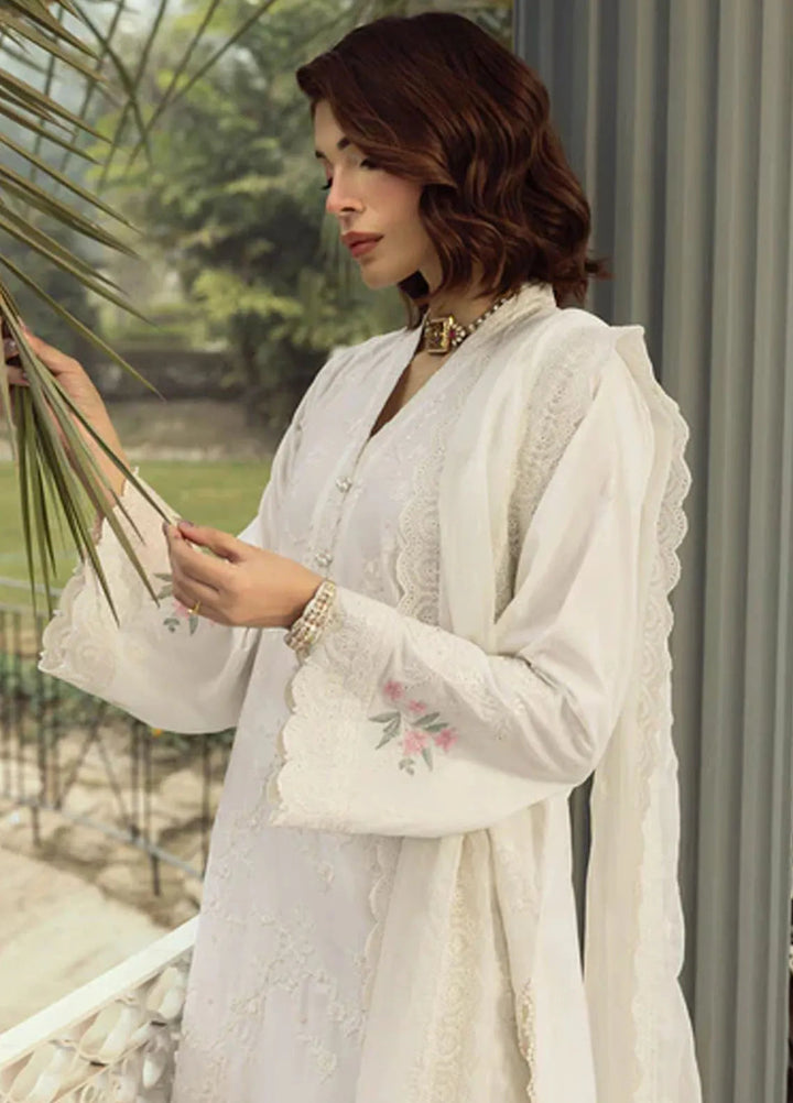 Lakhany Embroidered Lawn Suits Unstitched 3 Piece LSM25EL LG-IZ-0311 - Eid Collection