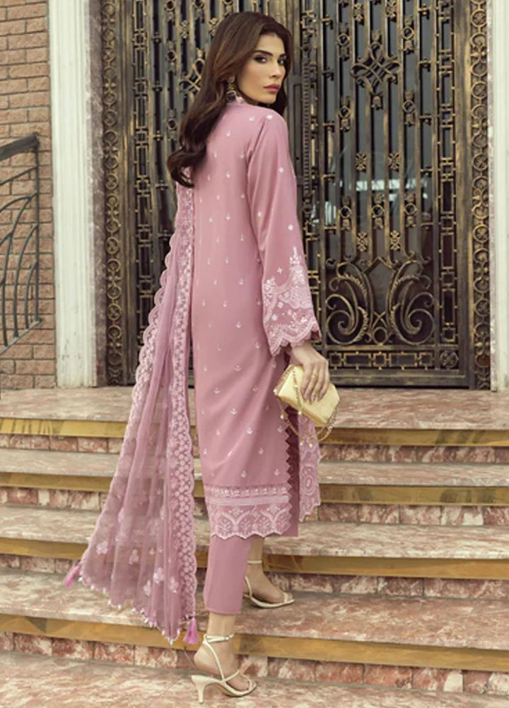 Lakhany Embroidered Lawn Suits Unstitched 3 Piece LSM25EL LG-RL-0169 - Eid Collection