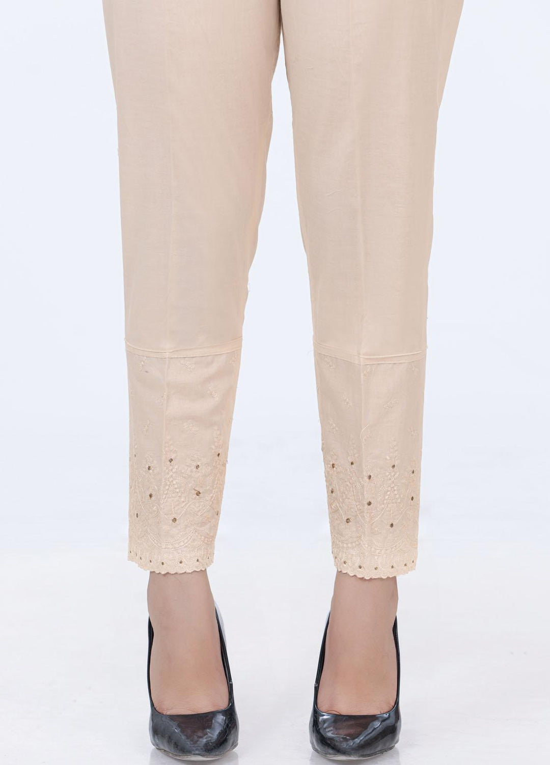 Lakhany Embroidered Cambric Pret Trousers LSM-2179 (BG)