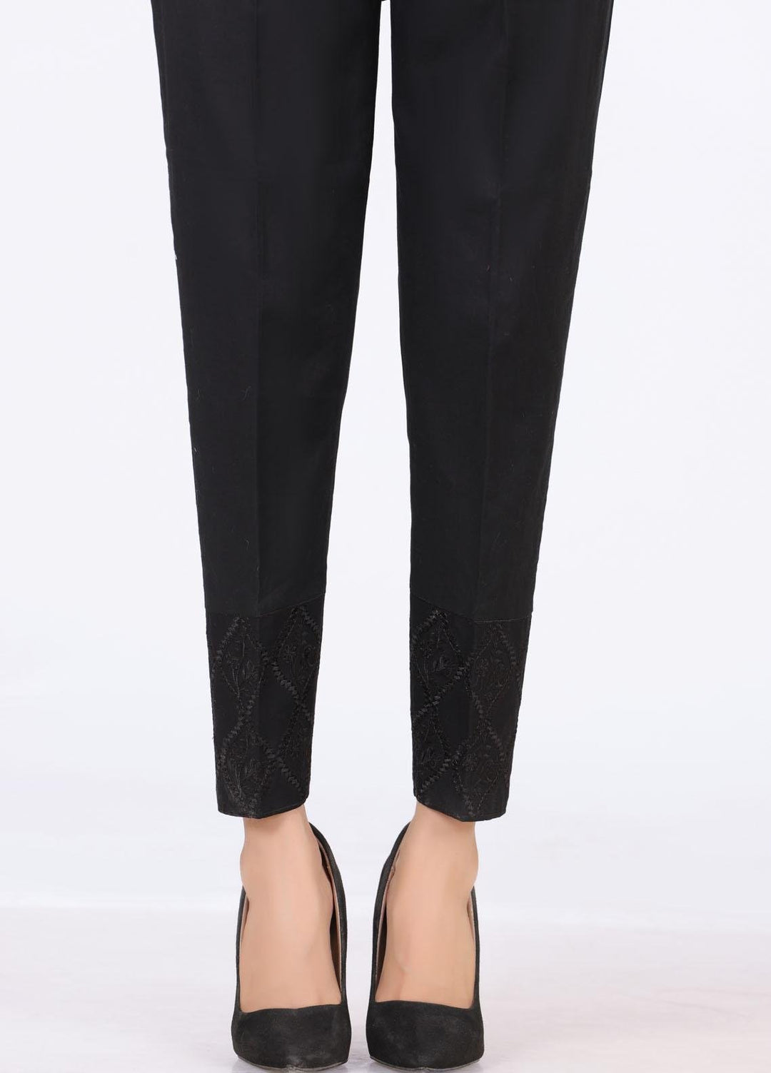 Lakhany Embroidered Cambric Pret Trousers LSM-T-2356(B)