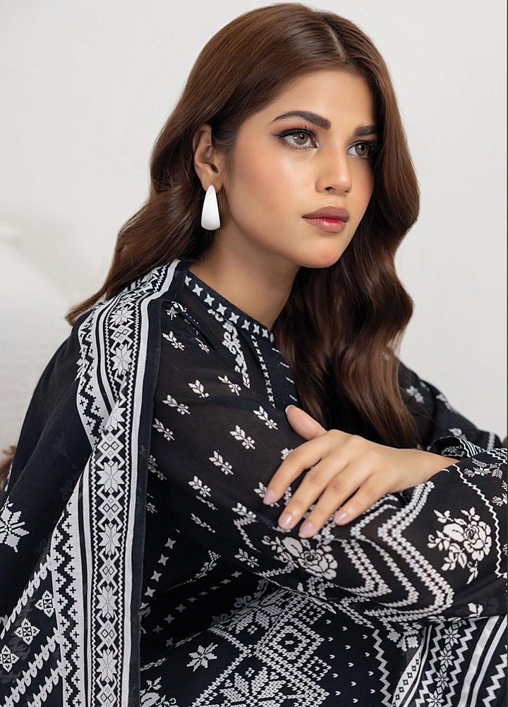 Lakhany Printed Lawn Suits Unstitched 3 Piece LSM23MC LG-RM-0003 - Summer Collection