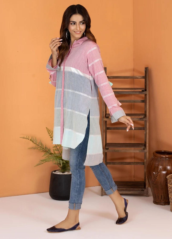 Lakhany Casual Pret  Handwoven Shirt LSM21H LSM-2444