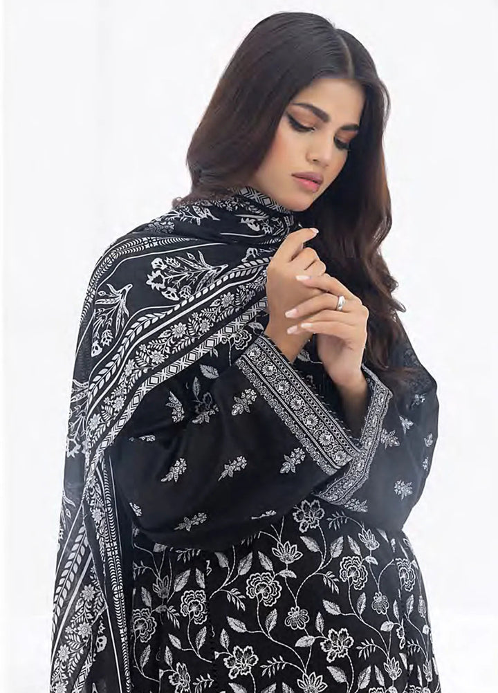 Lakhany Printed Lawn Suit Unstitched 3 Piece LSM24MC LG-AR-0011 - Summer Collection