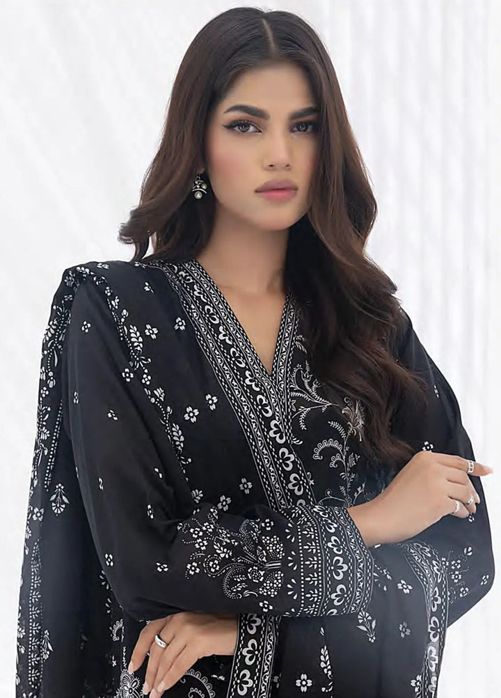 Lakhany Printed Lawn Suit Unstitched 3 Piece LSM24MC LG-IG-0185 - Summer Collection