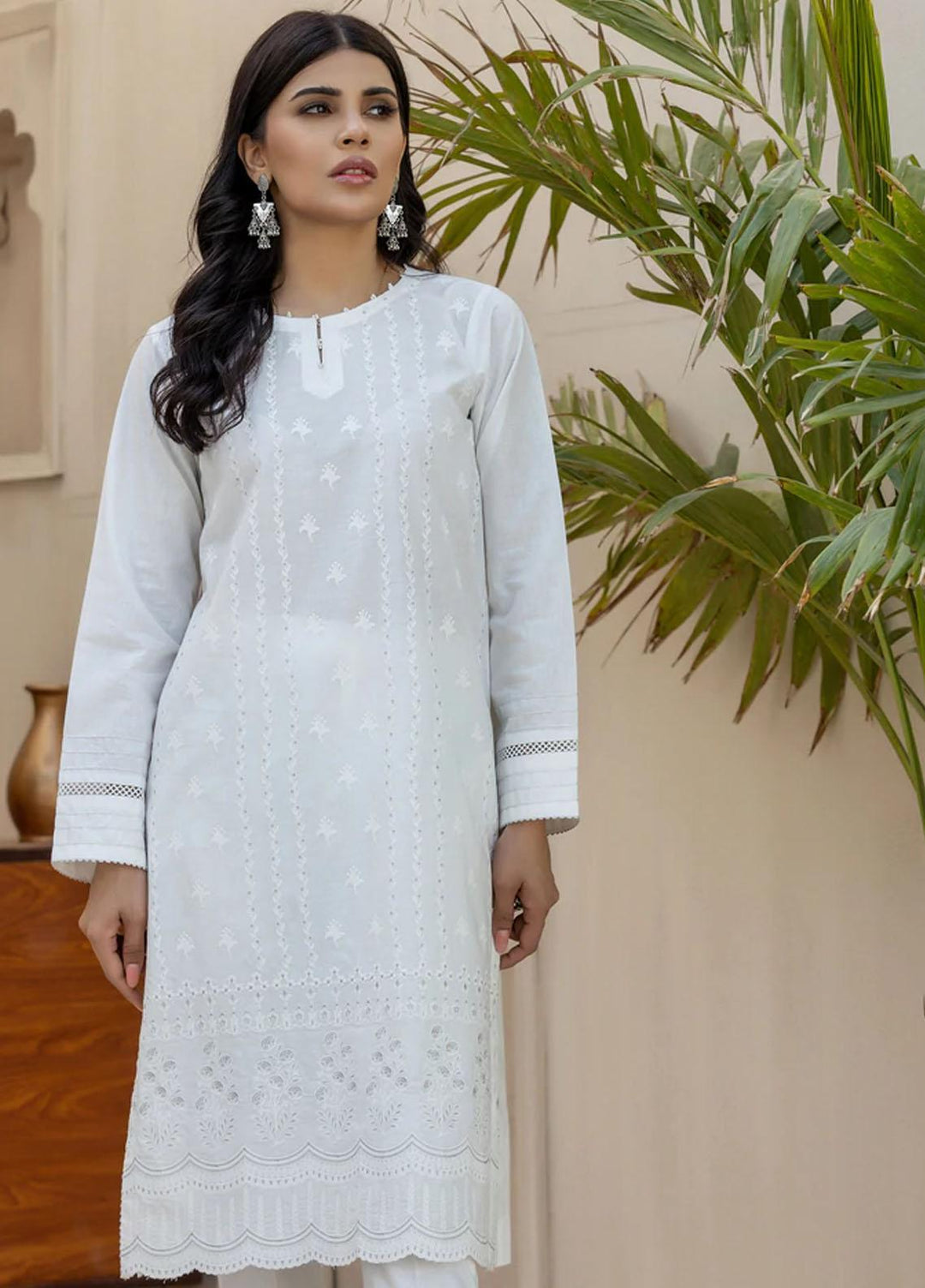 Lakhany Pret Embroidered Cambric Shirt LSM-2666