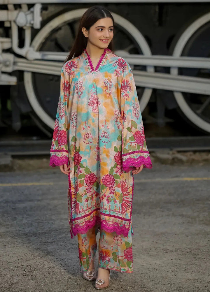 Lamorado Printed Lawn Suit Unstitched 2 Piece LMD25LP LWSU-25P201 - Summer Collection