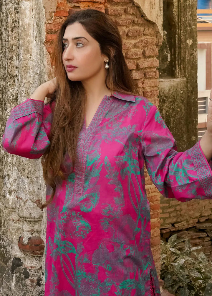 Lamorado Printed Lawn Suit Unstitched 2 Piece LMD25LP LWSU-25P205 - Summer Collection