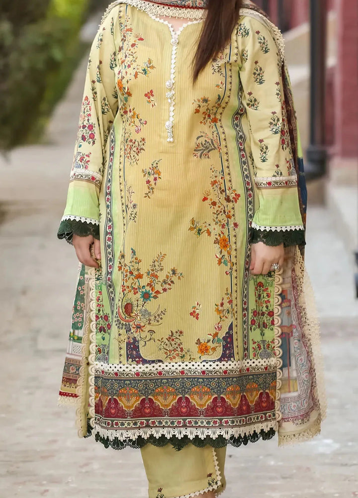 Lamorado Printed Lawn Suit Unstitched 3 Piece LMD25LP LWSU-25P311 - Summer Collection