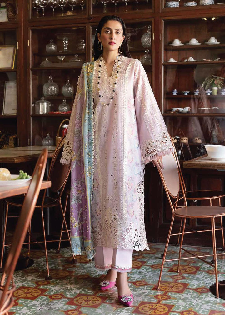 Lawana by Mushq Embroidered Lawn Suits Unstitched 3 Piece MQ23L MSL-23-01 Amara - Spring / Summer Collection