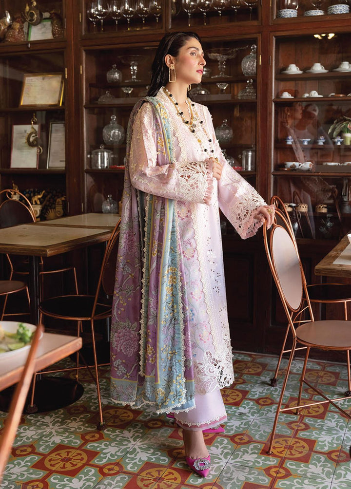 Lawana by Mushq Embroidered Lawn Suits Unstitched 3 Piece MQ23L MSL-23-01 Amara - Spring / Summer Collection